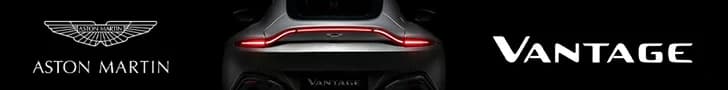 Aston Martin Vantage advertisement