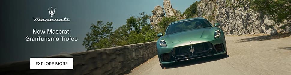 New Maserati GranTurismo Trofeo advertisement